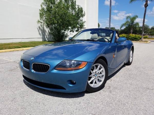 2003 BMW Z4 ONLY 61K MILES~ 6 CYL~ AUTO~ GREAT COLOR~ CLEAN CARFAX~... for sale in Sarasota, FL – photo 4
