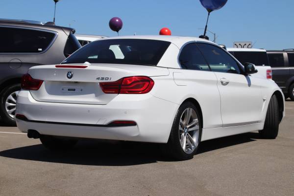 2018 BMW 4 Series 430i Convertible White for sale in Pleasanton, CA – photo 5