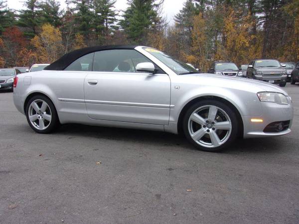 2008 Audi A4 2.0T quattro AWD 2dr Convertible (2L I4 6A) w/ S l WE... for sale in Londonderry, NH – photo 3