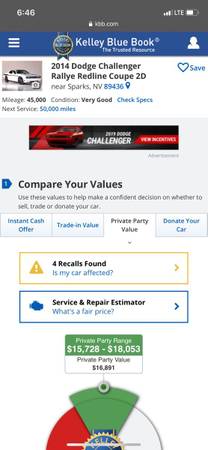 2014 Dodge Challenger rally redline for sale in Sparks, NV – photo 12