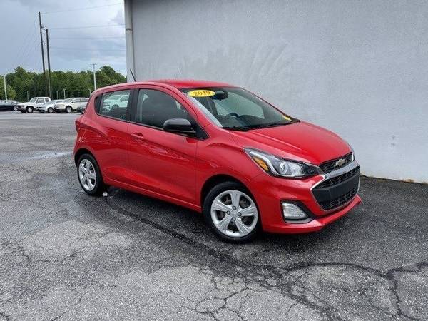 2019 Chevy Chevrolet Spark LS hatchback Red - - by for sale in Swansboro, NC – photo 2