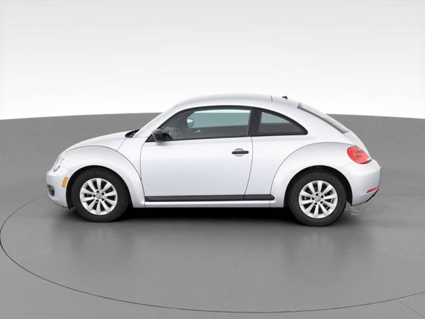 2014 VW Volkswagen Beetle 1.8T Entry Hatchback 2D hatchback Silver -... for sale in Washington, District Of Columbia – photo 5