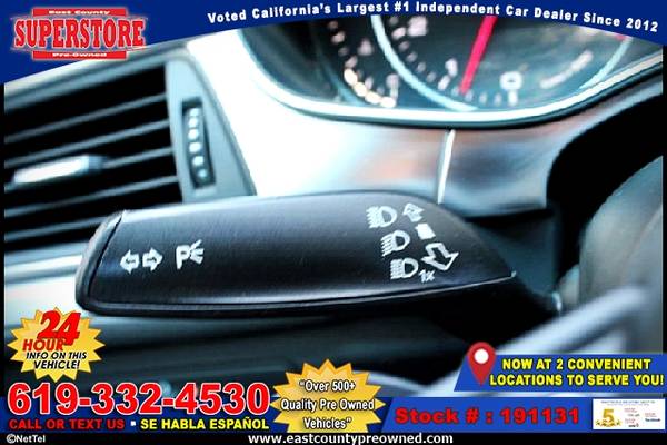 2012 AUDI A6 3.0 PREMIUM PLUS QUATTRO sedan -EZ FINANCING-LOW DOWN! for sale in El Cajon, CA – photo 13