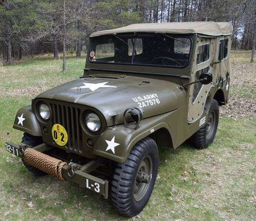 Award Winning Restored Army Jeep (M38A1) for sale in Crosslake, MN – photo 7
