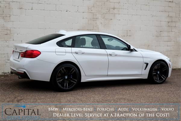 17 BMW 440xi Gran Coupe Turbo! Gorgeous 4-Series! Only 28k! - cars for sale in Eau Claire, WI – photo 3