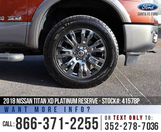 2018 NISSAN TITAN XD PLATINUM RESERVE Leather Seats, Diesel for sale in Alachua, FL – photo 8