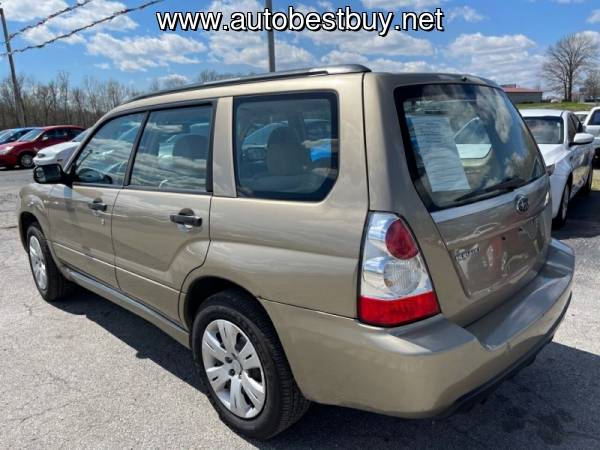 2008 Subaru Forester 2 5 X AWD 4dr Wagon 4A Call for Steve or Dean for sale in Murphysboro, IL – photo 4