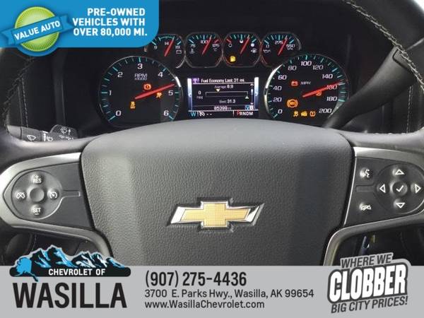 2016 Chevrolet Silverado 1500 4WD Crew Cab 143.5 LTZ w/1LZ - cars &... for sale in Wasilla, AK – photo 17