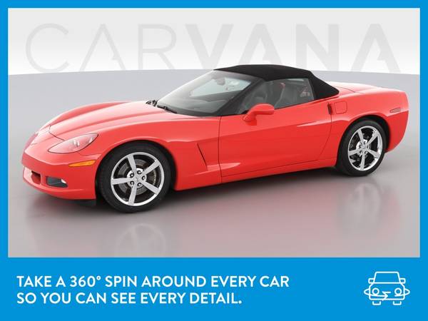 2010 Chevy Chevrolet Corvette Convertible 2D Convertible Red for sale in Washington, District Of Columbia – photo 3