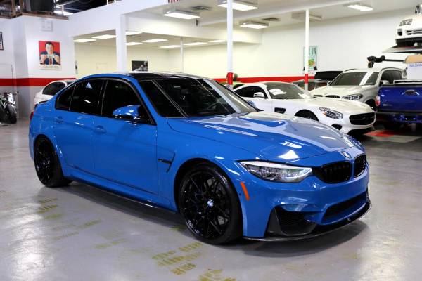 2018 BMW M3 Competition Package BMW Individual LAGUNA SECA BLU... for sale in STATEN ISLAND, NY – photo 4