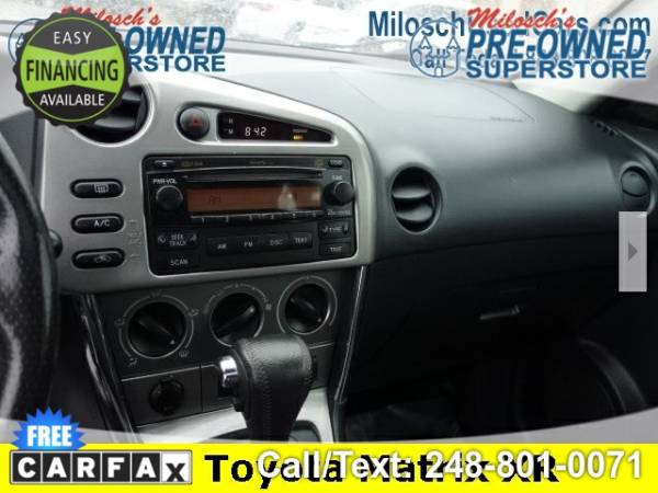 2005 Toyota Matrix XR - - by dealer - vehicle for sale in Lake Orion, MI – photo 13