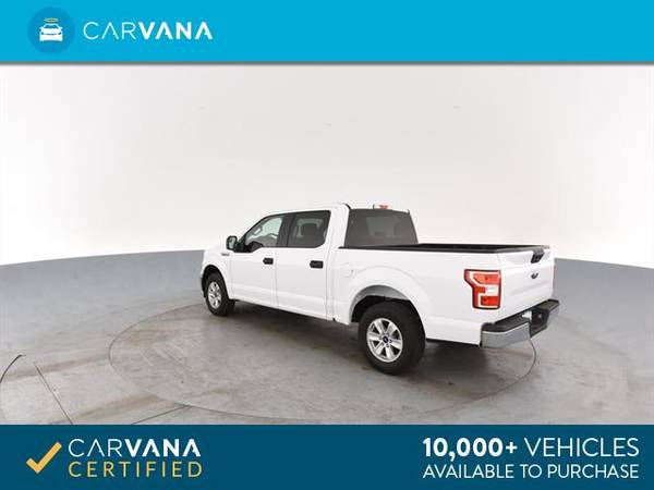 2018 Ford F150 SuperCrew Cab XLT Pickup 4D 5 1/2 ft pickup White - for sale in Bakersfield, CA – photo 8