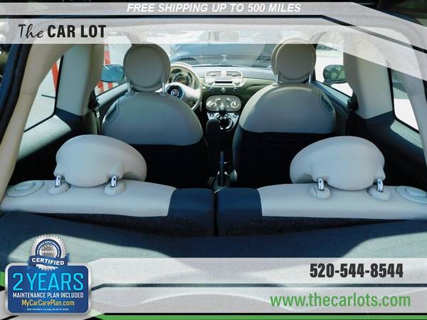 2012 Fiat 500 Pop CLEAN & CLEAR CARFAX Moon Roof/Cruise for sale in Tucson, AZ – photo 19