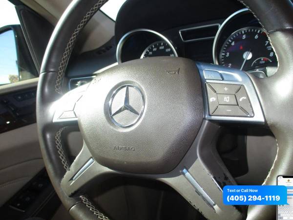 2013 Mercedes-Benz M-Class ML 350 4MATIC AWD 4dr SUV $0 Down WAC/... for sale in Oklahoma City, OK – photo 22