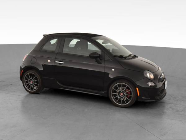 2015 FIAT 500 Abarth Cabrio Cabriolet 2D Convertible Black - FINANCE... for sale in Arlington, District Of Columbia – photo 14