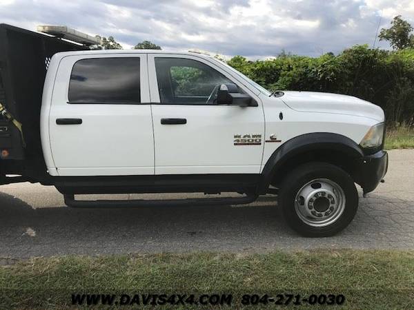 2015 Dodge Ram Heavy Duty Diesel Crew Cab Flatbed Dump Truck - cars... for sale in Richmond , VA – photo 4