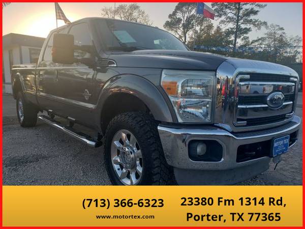 2011 Ford F350 Super Duty Crew Cab - Financing Available! - cars &... for sale in Porter, LA – photo 2