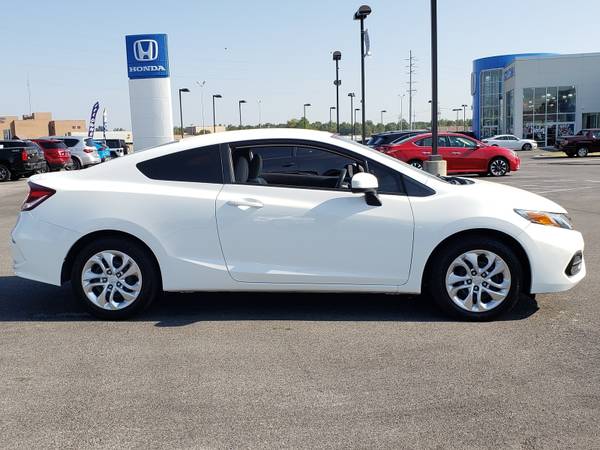 2014 Honda Civic LX coupe White for sale in Jonesboro, AR – photo 13