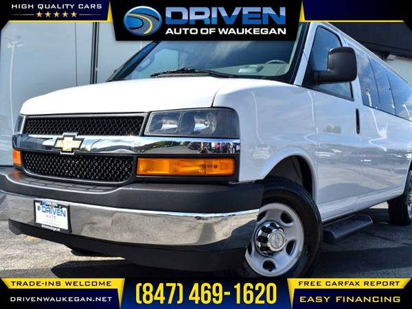 2019 Chevrolet Express Passenger RWD 3500 155 LT FOR ONLY $368/mo! -... for sale in WAUKEGAN, IL – photo 3