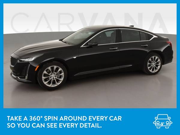 2020 Caddy Cadillac CT5 Premium Luxury Sedan 4D sedan Black for sale in Greenville, SC – photo 3