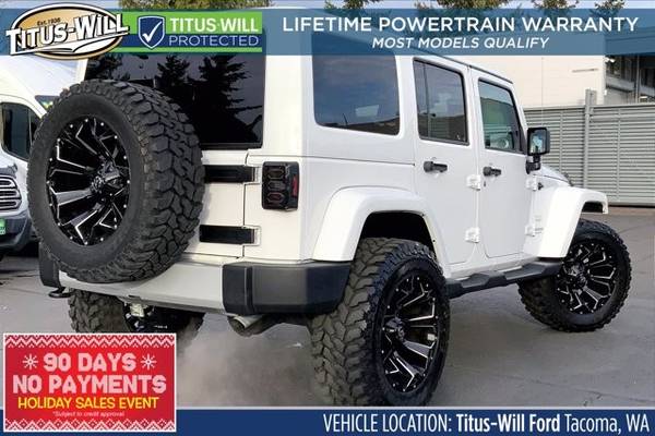 2013 Jeep Wrangler Unlimited 4x4 4WD SUV Sahara Convertible - cars &... for sale in Tacoma, WA – photo 13
