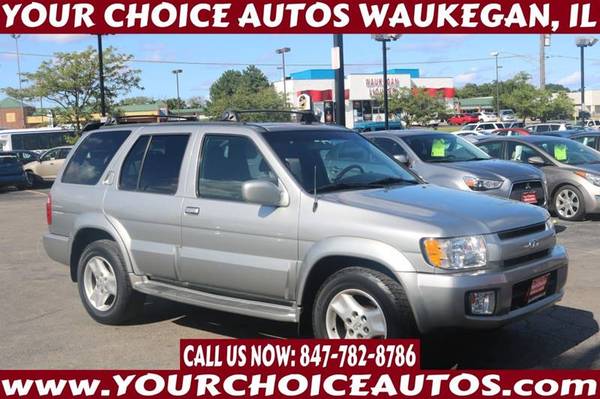 2001 *INFINITI *QX4* 4WD LEATHER SUNROOF TOW ALLOY GOOD TIRES 225533 for sale in WAUKEGAN, IL – photo 3