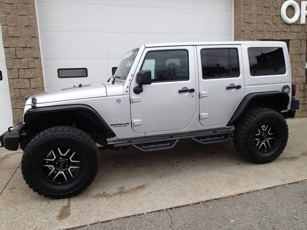 2012 Jeep Wrangler Unlimited 6 cyl, auto, lifted, New 35's - cars &... for sale in Chicopee, NY – photo 2