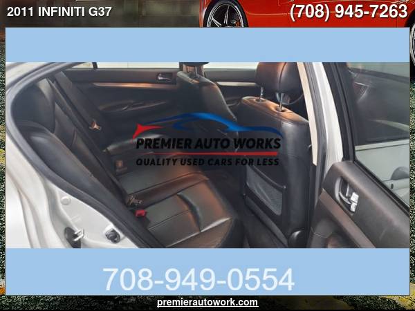 2011 INFINITI G37 - cars & trucks - by dealer - vehicle automotive... for sale in Alsip, IL – photo 19