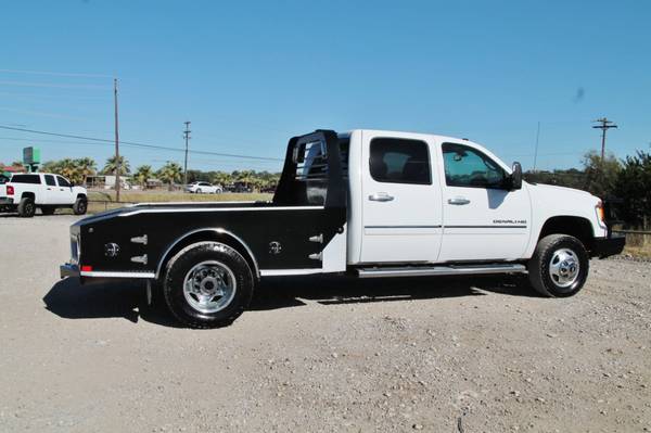 2014 GMC 3500 DENALI DUALLY*DURAMAX*FLATBED*RANCH... for sale in Liberty Hill, IA – photo 14