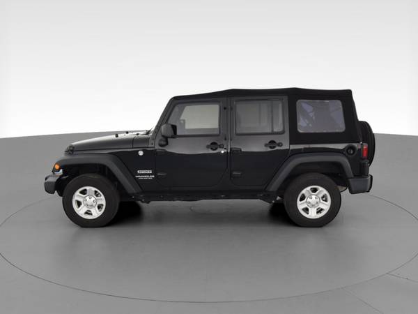 2017 Jeep Wrangler Unlimited Sport SUV 4D suv Black - FINANCE ONLINE... for sale in Providence, RI – photo 5