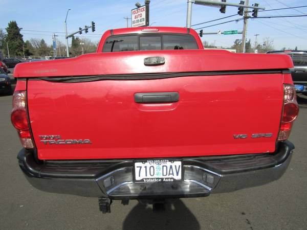 2007 Toyota Tacoma 4X4 Access V6 BRIGHT RED 164K SUPER SHARP MUST for sale in Milwaukie, OR – photo 8