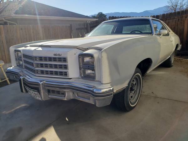 1976 monte carlo s landau - cars & trucks - by owner - vehicle... for sale in Colorado Springs, CO – photo 2