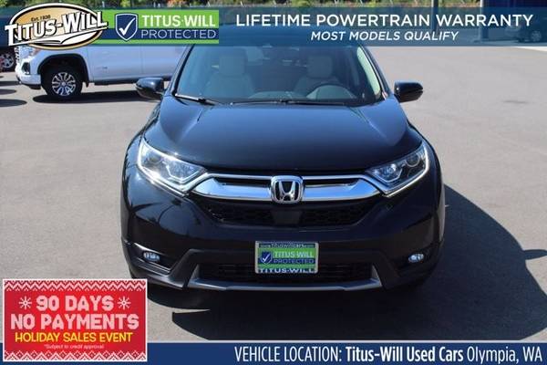 2017 Honda CR-V AWD All Wheel Drive CRV EX-L SUV - cars & trucks -... for sale in Olympia, WA – photo 2