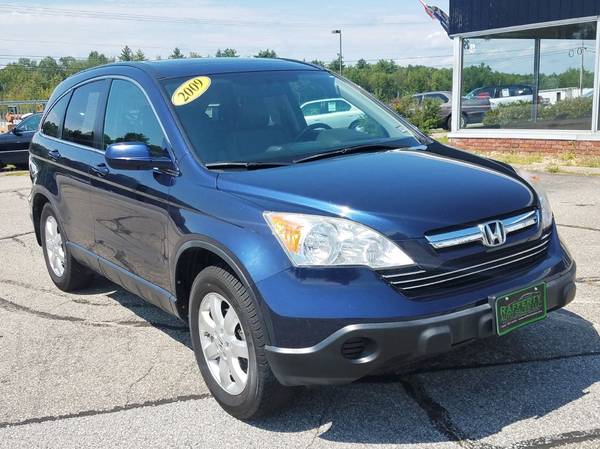 2009 Honda CR-V EX-L AWD, 128K, Auto, AC, CD, Alloys, Leather, Sunroof for sale in Belmont, ME