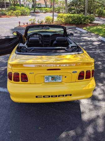 98 Cobra convertible for sale in Naples, FL – photo 14