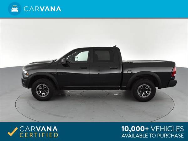 2016 Ram 1500 Crew Cab Rebel Pickup 4D 5 1/2 ft pickup Black - FINANCE for sale in Cleveland, OH – photo 7