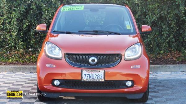 2017 smart Fortwo electric drive prime coupe Lava Orange Metallic -... for sale in San Jose, CA – photo 16