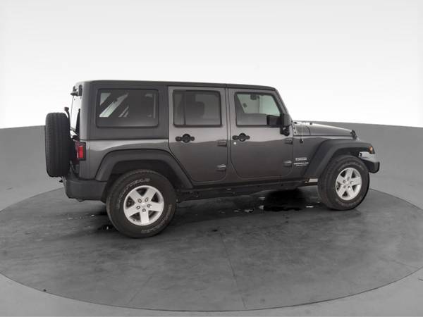 2017 Jeep Wrangler Unlimited Sport SUV 4D suv Black - FINANCE ONLINE... for sale in Fort Collins, CO – photo 12