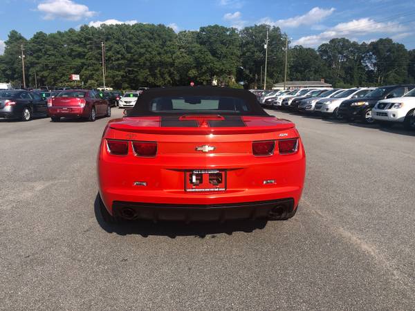 2012 Chevrolet Camaro SS Converitble 6 speed manual!! LS2 Power!!! for sale in Raleigh, NC – photo 4