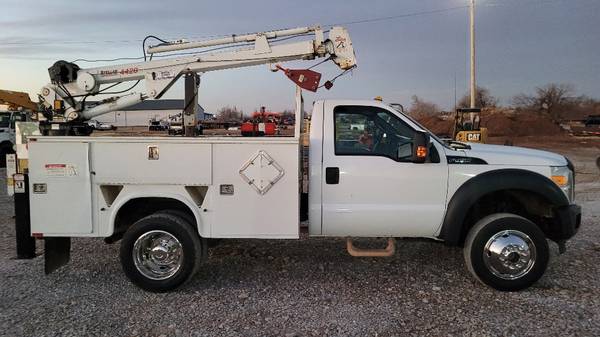 2011 Ford F-450 4wd 4000lb Crane 9ft Mechanics Service Bed 6 8L for sale in Lubbock, TX – photo 5