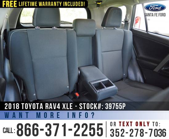 ‘18 Toyota RAV4 XLE *** Sunroof, Keyless Entry, Camera, Toyota SUV *** for sale in Alachua, FL – photo 16