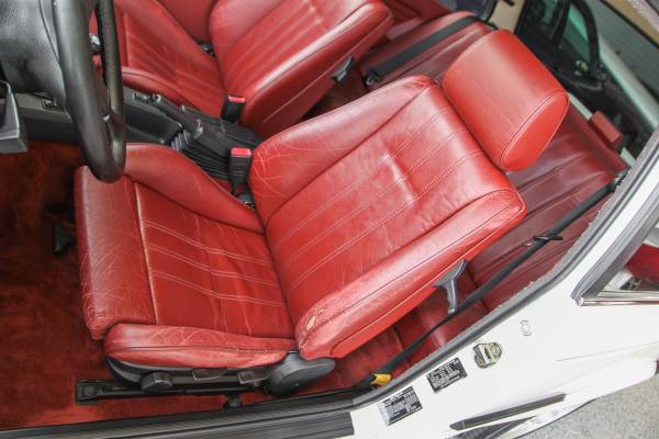 1988 BMW (E30) 325iX Coupe Alpine White/Cardinal Red 5-Speed AWD for sale in Lafayette, CO – photo 20