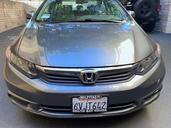 2012 Honda Civic EX-L, 64k miles - cars & trucks - by owner -... for sale in Los Gatos, CA – photo 6