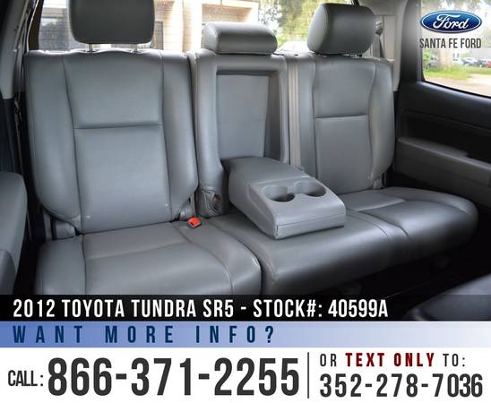 2012 Toyota Tundra SR5 *** Camera, Homelink, Tinted Windows *** -... for sale in Alachua, FL – photo 16