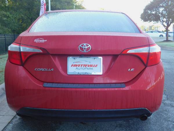 2016 *Toyota* *Corolla* *4dr Sedan CVT LE* RED for sale in Fayetteville, AR – photo 16