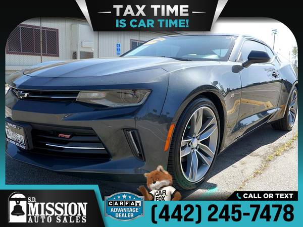 2017 Chevrolet Camaro FOR ONLY 401/mo! - - by dealer for sale in Vista, CA – photo 5