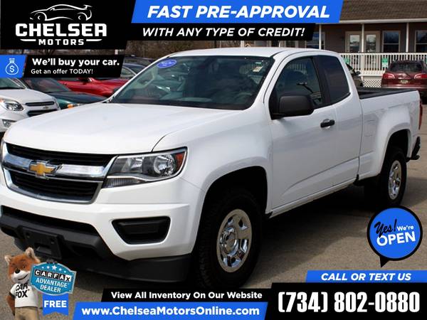 204/mo - 2016 Chevrolet Colorado Work Truck Extended Cab - Easy for sale in Chelsea, MI – photo 5