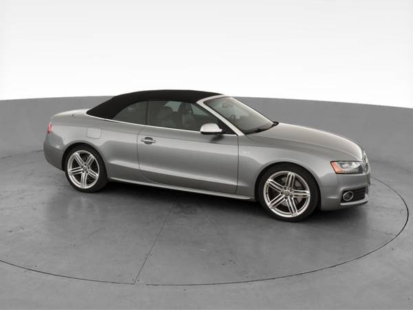2010 Audi S5 3.0T Quattro Cabriolet 2D Convertible Gray - FINANCE -... for sale in Worcester, MA – photo 14