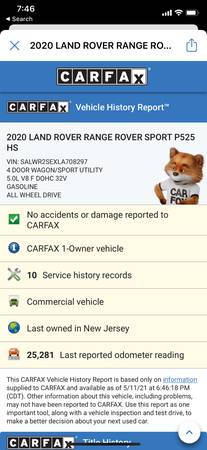 2020 Range Rover Sport P525 for sale in Long Branch, NJ – photo 19