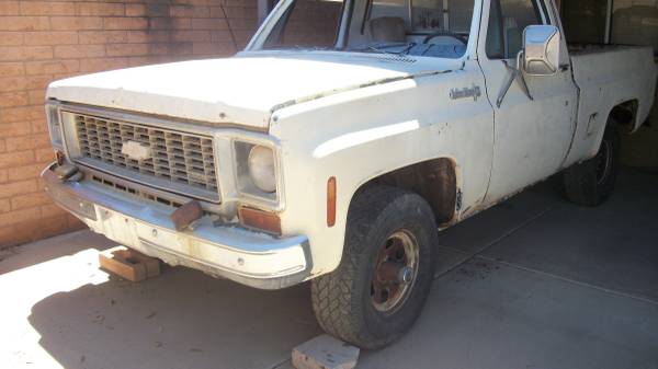74 chevy custom deluxe 4x4 short bed for sale in Glendale, AZ – photo 2